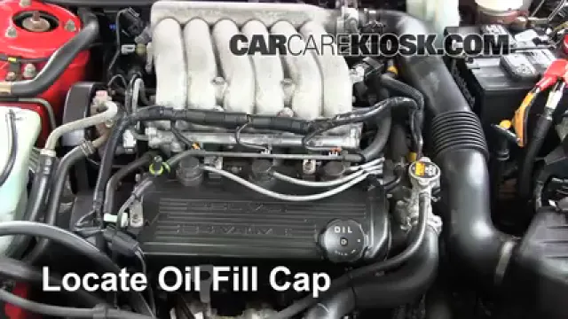 1996 Dodge Avenger ES 2.5L V6 Huile Ajouter de l'huile